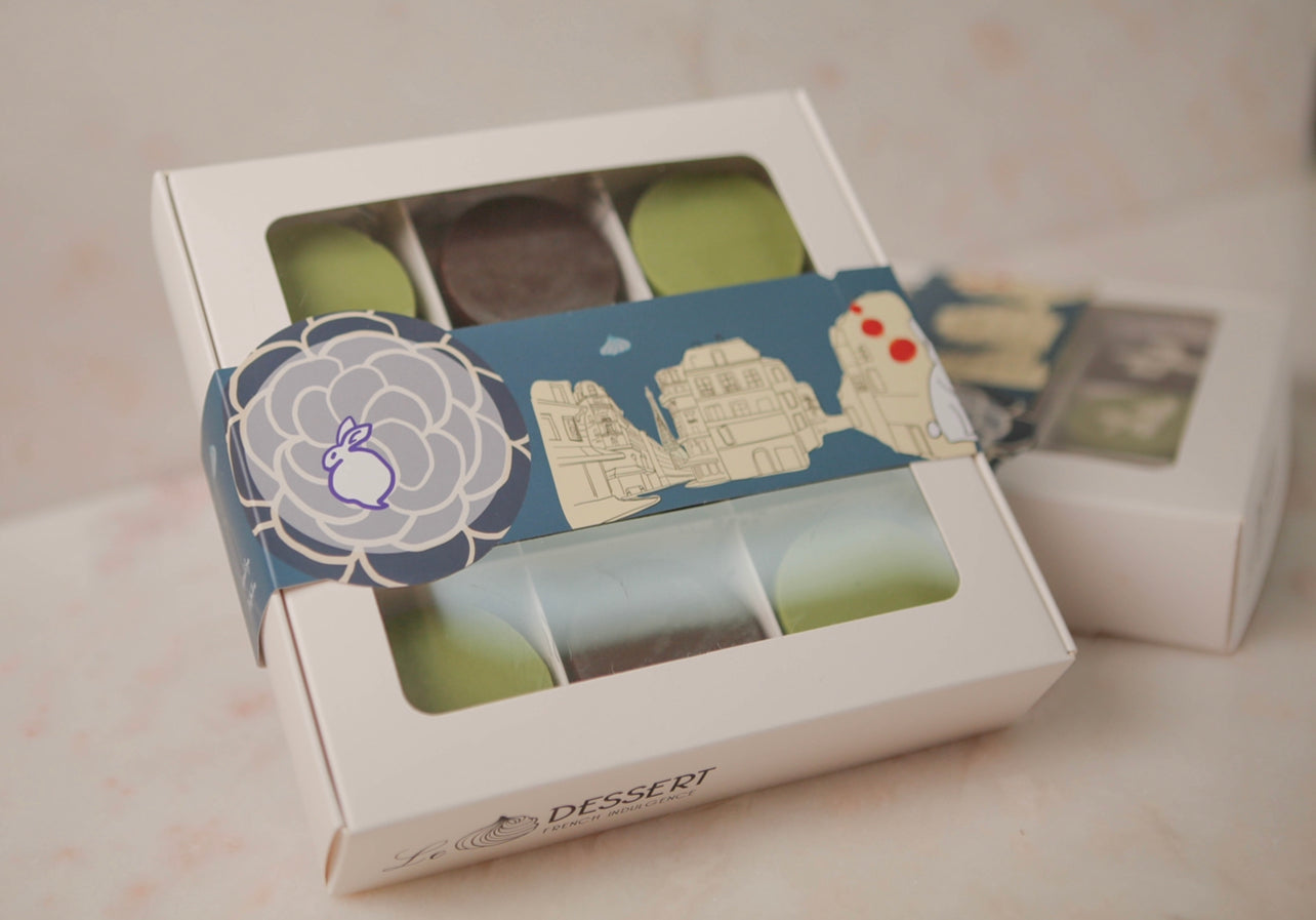 La Lune Passion & Matcha Moon Cakes (9 pieces or 4 pieces) – Le Dessert